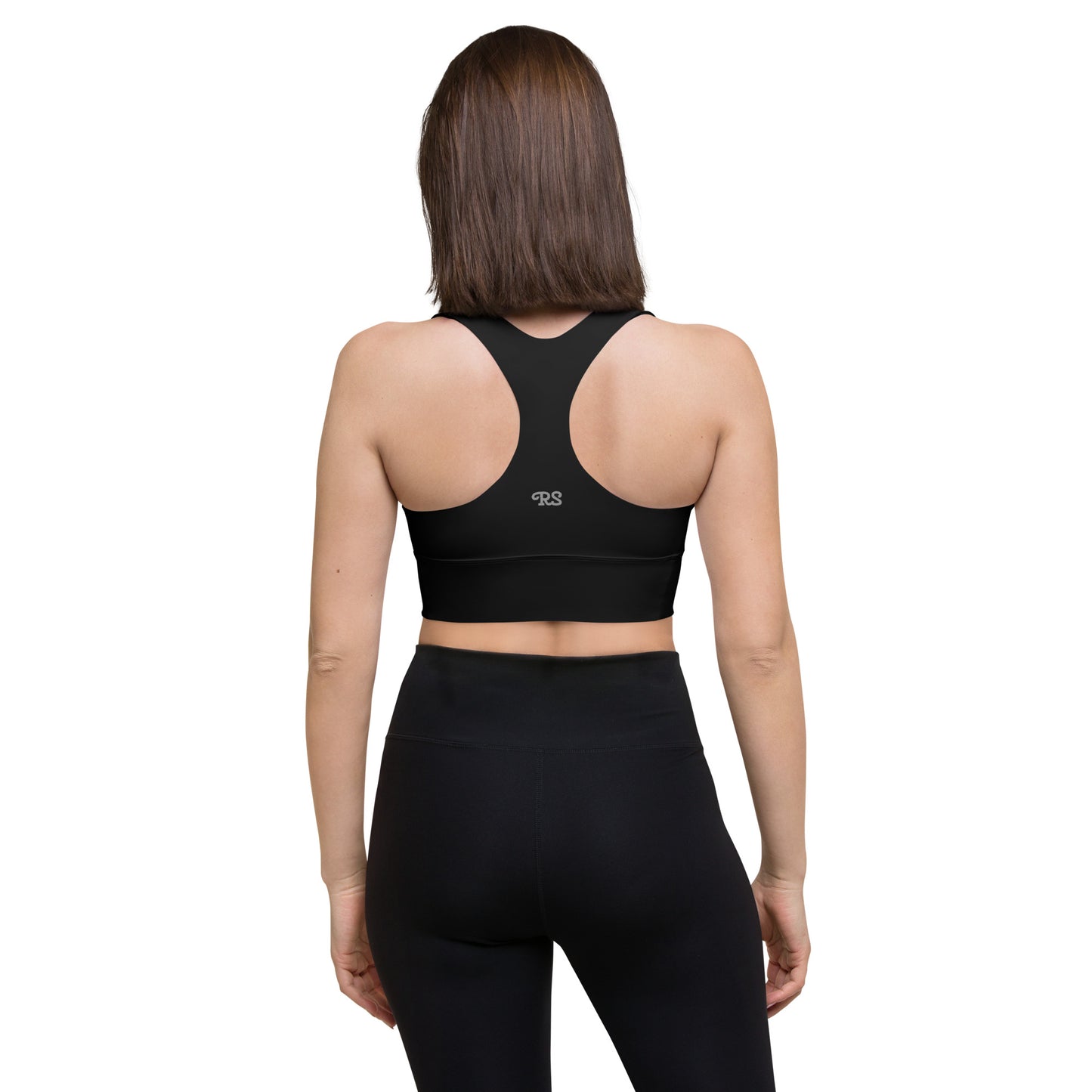 Rising Sublime Longline sports bra / Black