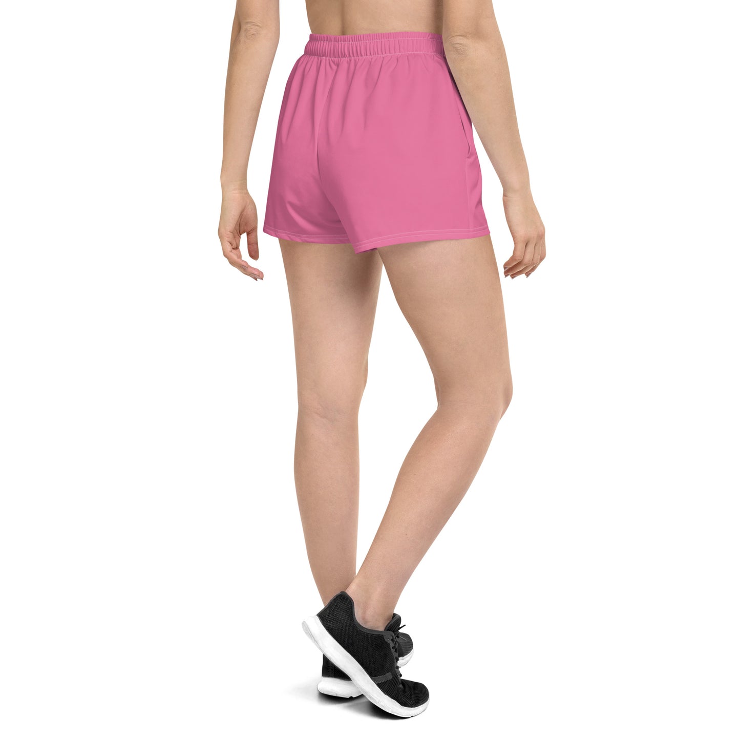 Rising Sublime Athletic Shorts-Fuchsia