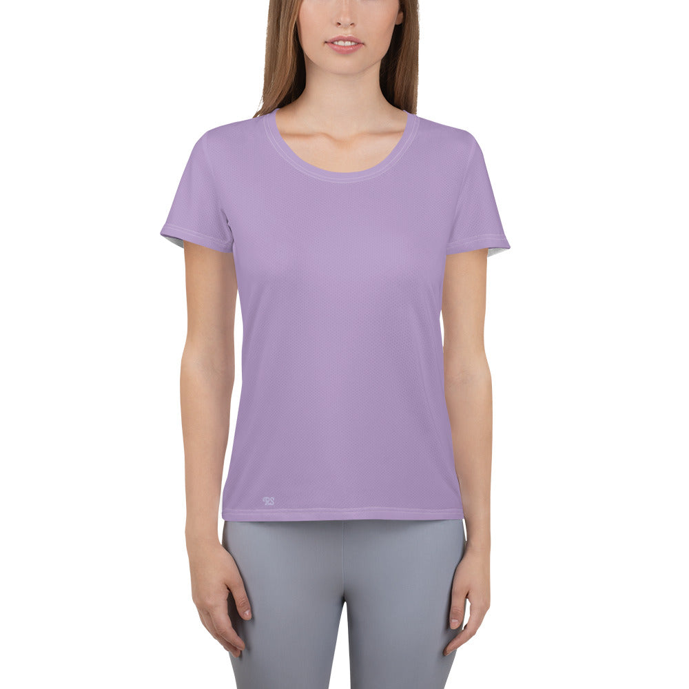 Rising Sublime Women's Athletic T-shirt / Lilac