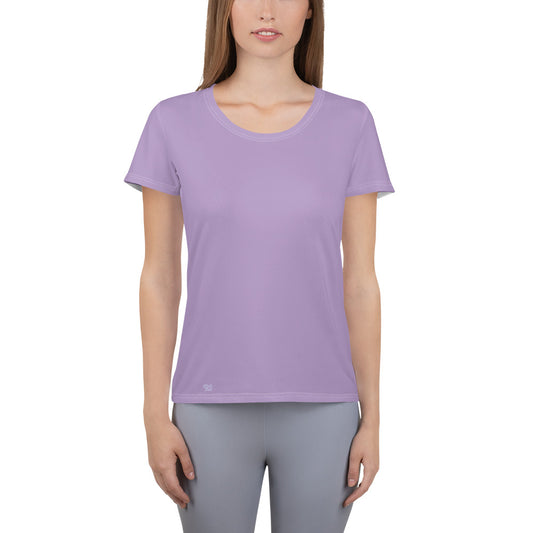 Rising Sublime Women's Athletic T-shirt / Lilac