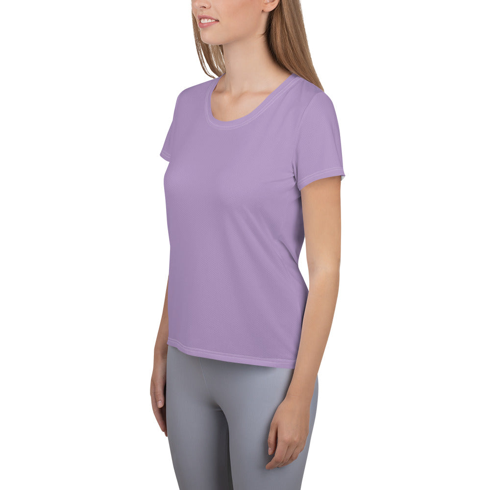 Rising Sublime Women's Athletic T-shirt / Lilac