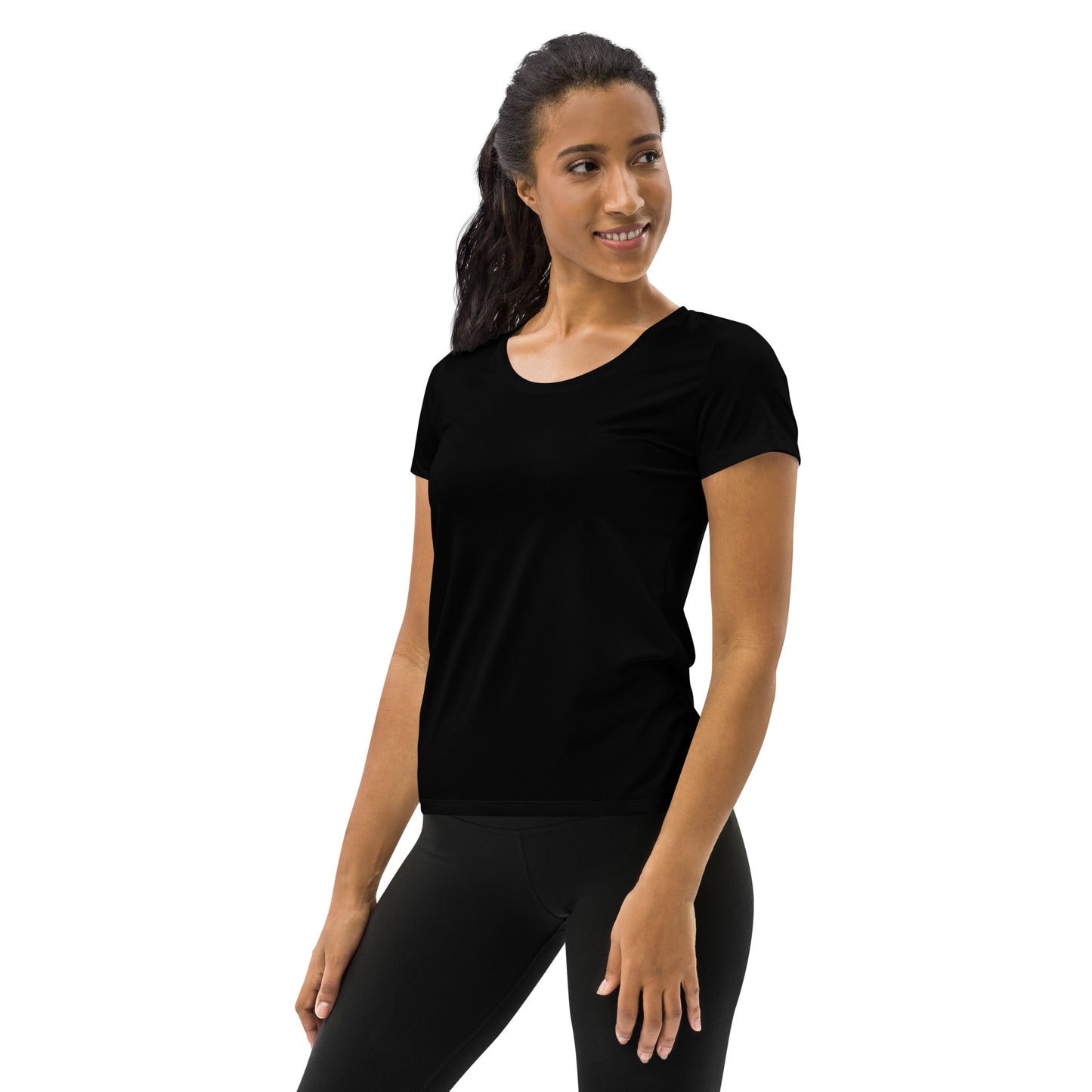 Rising Sublime Women's Athletic T-shirt / Black