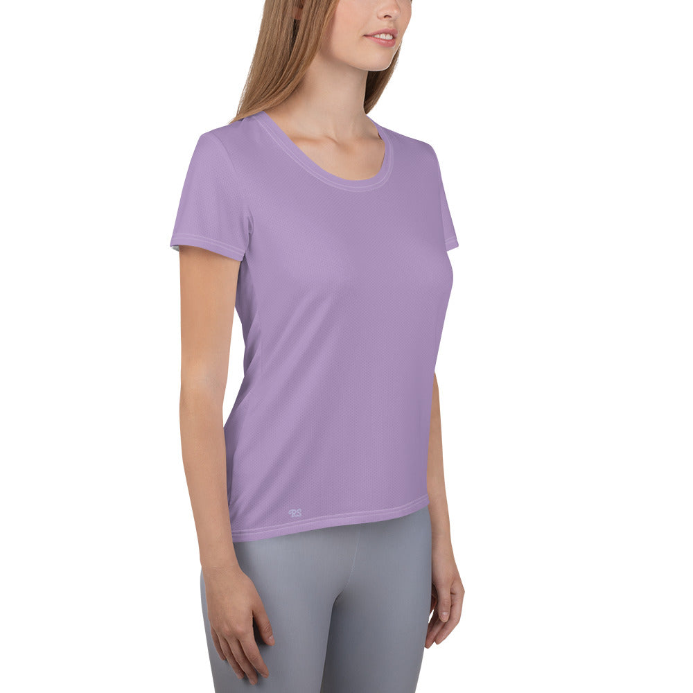 Rising Sublime Women's Athletic T-shirt / Lilac