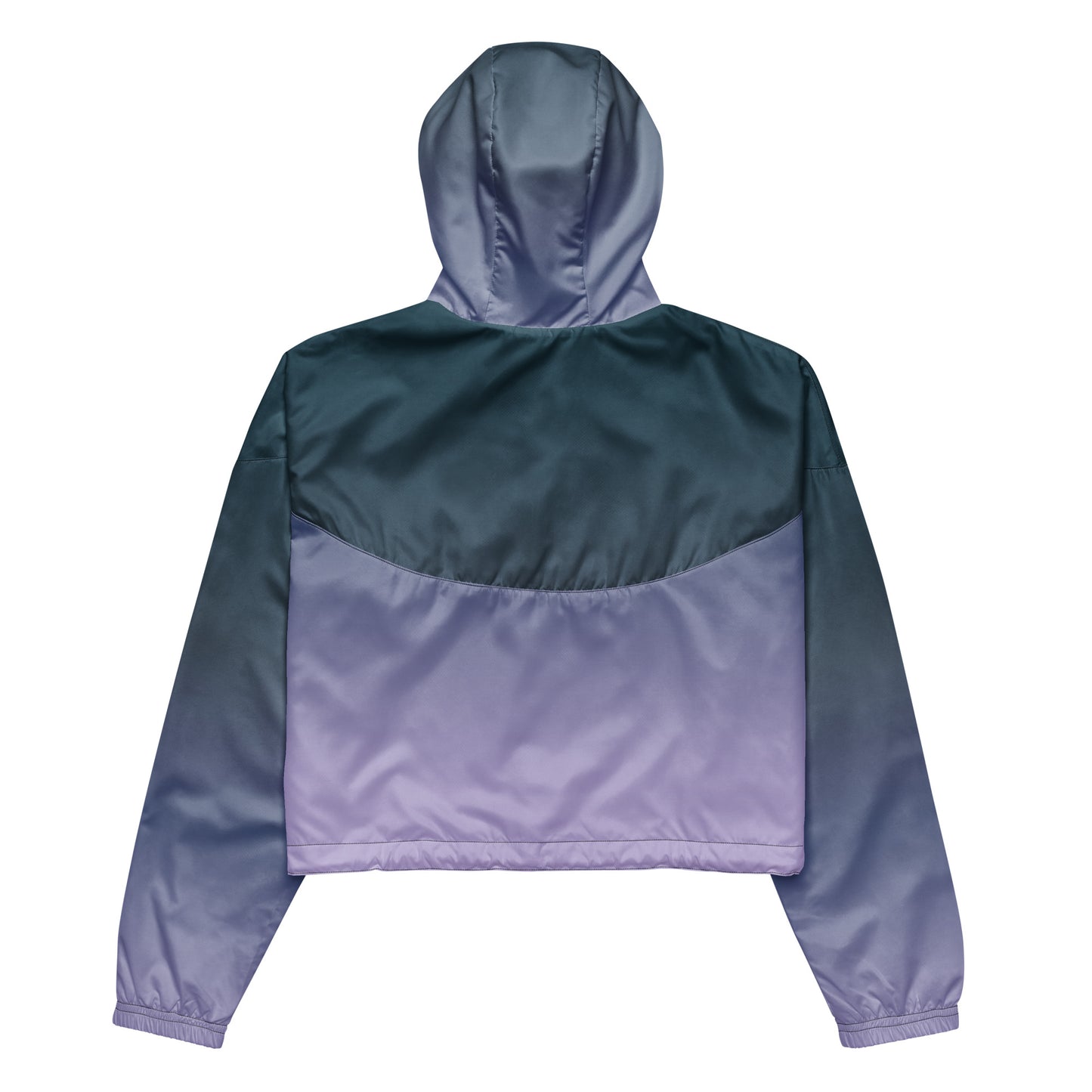 Women’s cropped windbreaker- Purple Storm