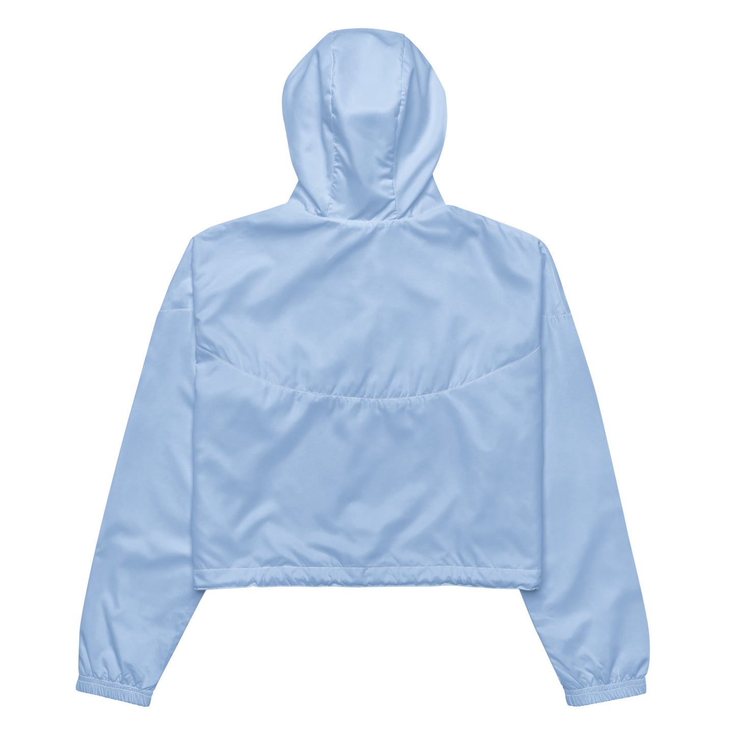 Women’s cropped windbreaker- Baby Blue