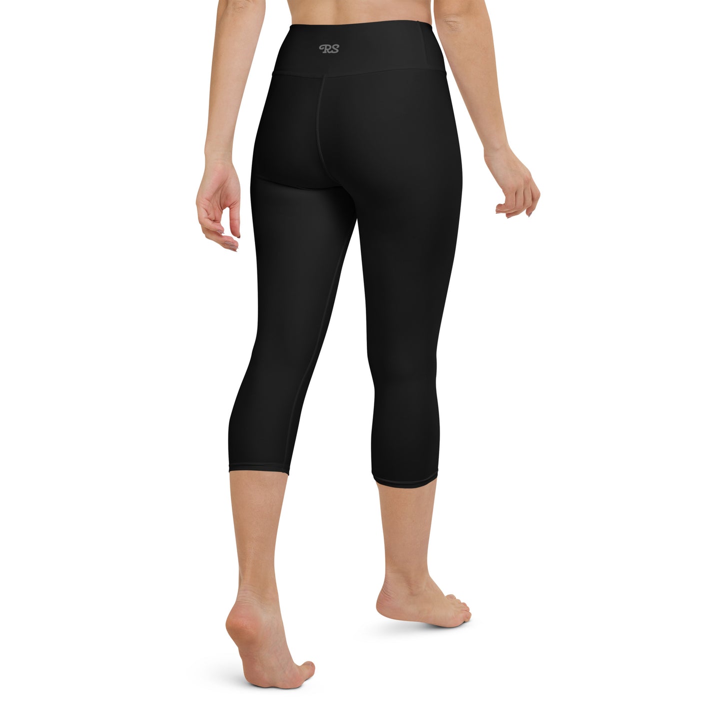 Rising Sublime Yoga Capri Leggings / Black