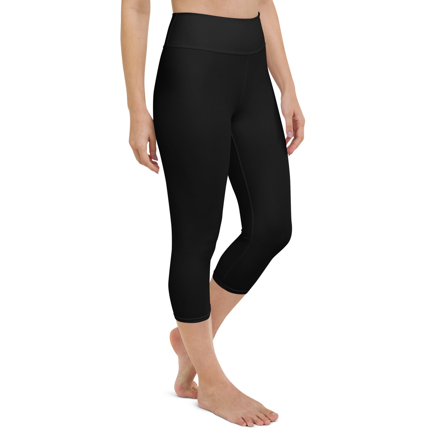 Rising Sublime Yoga Capri Leggings / Black