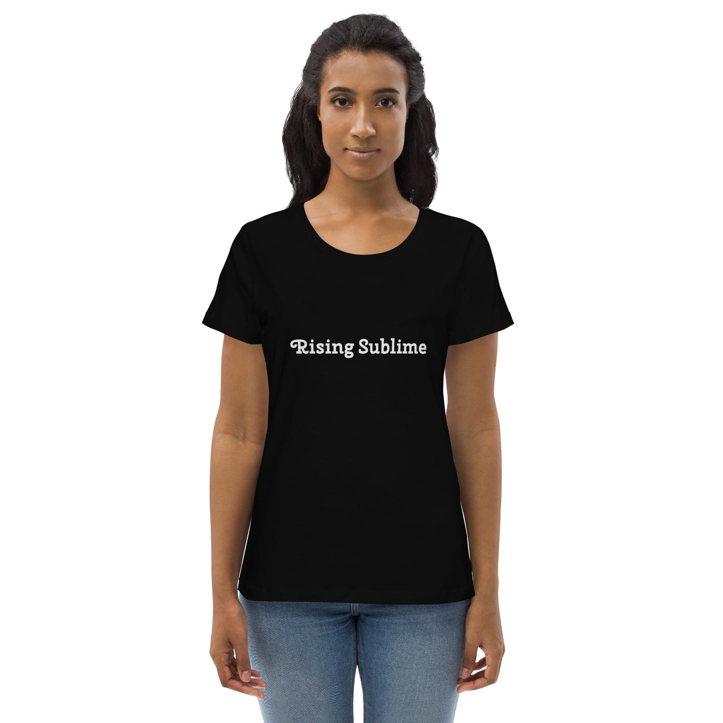 Rising Sublime Women's Fitted Tee / Black